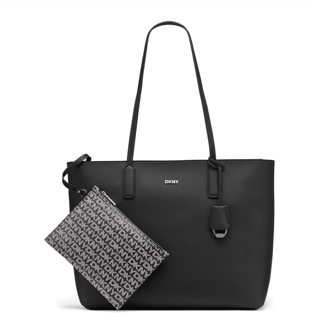New DKNY Saige Black Tote bag
